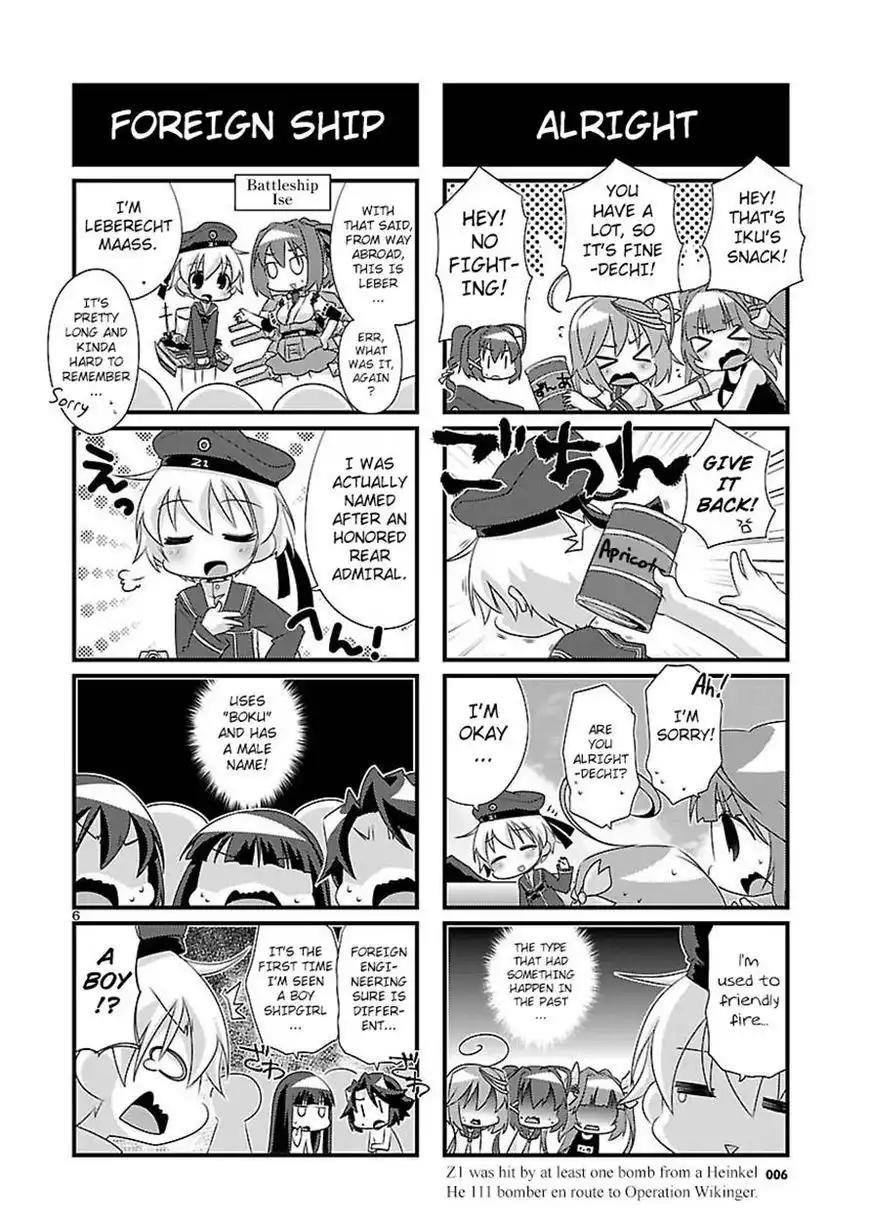 Kantai Collection - Kankore - 4-koma Comic - Fubuki, Ganbarimasu! Chapter 48 6